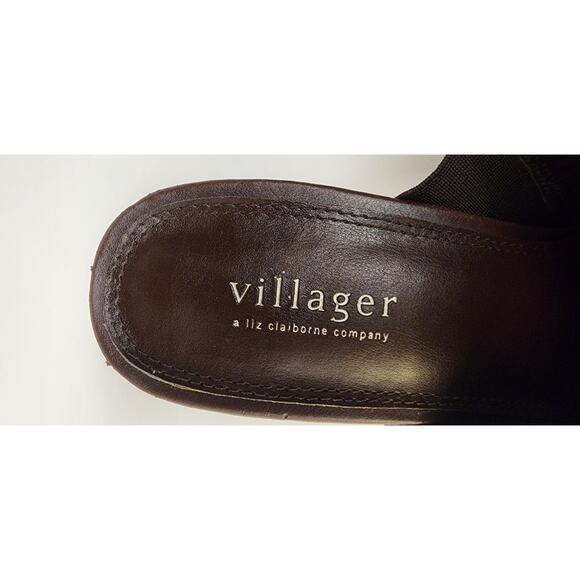 Liz Claiborne Larkin Brown Leather Upper Mule Sandals Size 9.5M - Picture 11 of 11